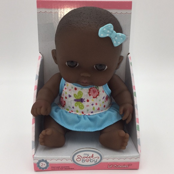 My Sweet Baby Lil' Cutesies African American Doll - Picture 12 of 12